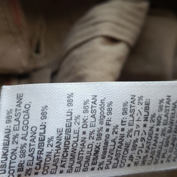 Goodthreads Slim-Fit 9" Flat-Front Comfort Stretch Chino Short Dark Khaki 32W - Picture 7 of 7